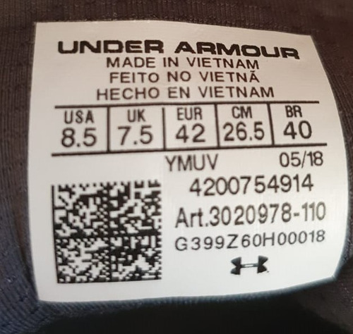 Tênis Under Armour Hovr Sonic Nc