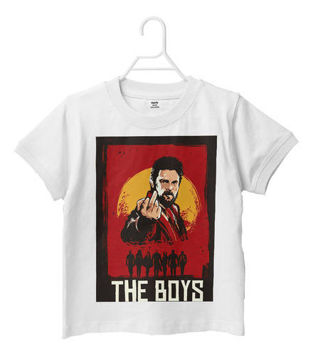 Polera Infantil The Boys Red Dead