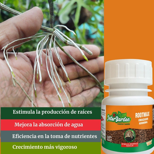 Imagen 5 de 7 de Fertilizante- Hormonas Crecimiento Raíces. Rootmax 100 Ml