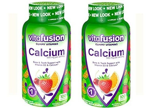 Suplemento Calcio - Vitafusion Calcium, Gummy Jkhyww Vitamin