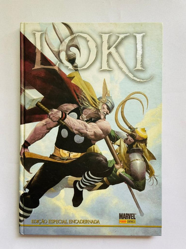 Hq Loki - Edicao Especial Encadernada Marvel Panini Comics Usado (Usado)