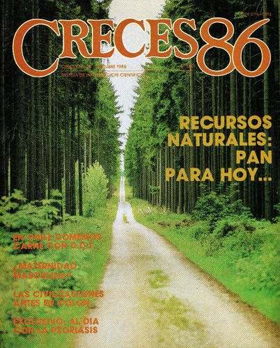Creces Nº 10 Año 1986, Revista De Inf. Y Científica De Chile