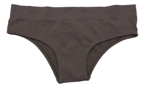 Tanga Romance Microfibra S/costura Talle Gg. Marron O Negro.