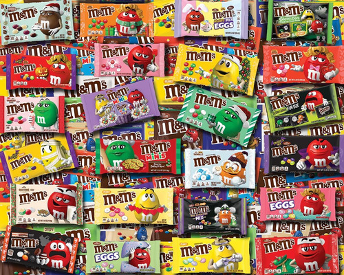 White Mountain Puzzles - M&ms - Rompecabezas De 1000 Piezas