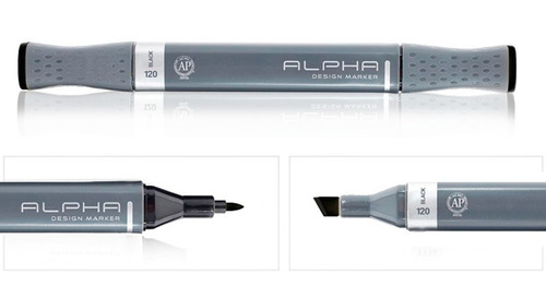 Marcadores Alpha Design Set B 60 Colores