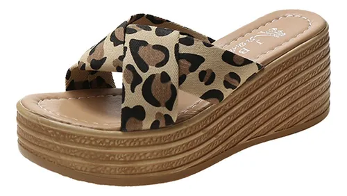 comprar Bronceado Tacon Tamaño 7 Moda Verano Mujer Sandalia
