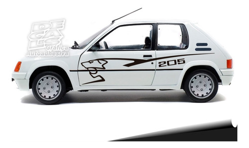 Calco Decoracion Peugeot 205 Rc
