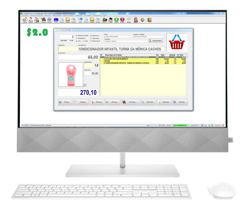 Programa Pdv Frente De Caixa, Estoque E Financeiro V2.0 Plus