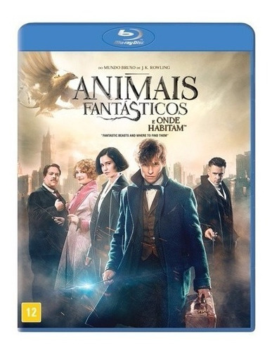 Blu-ray: Animais Fantasticos E Onde Habitam - Origi. Lacrado