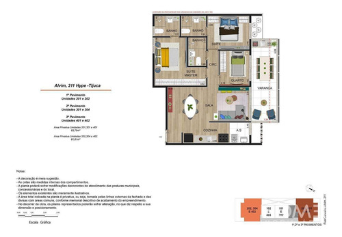 Imagem 2 de 9 de Apartamento Com 3 Dormitórios À Venda, 81 M² Por R$ 880.000,00 - Tijuca - Rio De Janeiro/rj - Ap2012