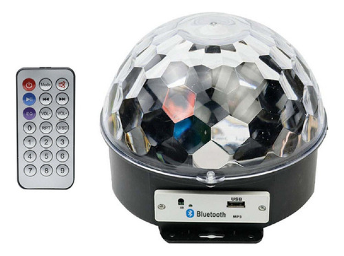 Luces Para Fiesta Multi Disco Bluetoot Led Bola Psicodélica