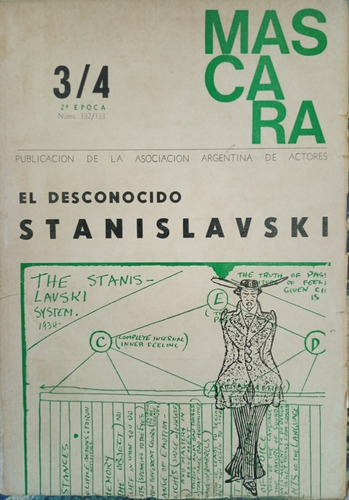 Máscara 3/4 Stanislaski A0589