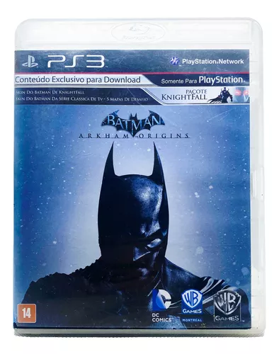 Jogo Batman Arkham City Ps3 Legendado Português Mídia Física