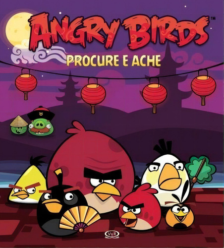 Angry Birds: procure e ache, de Riba, Vergara &. VR Editora, capa mole, edição 1 em português