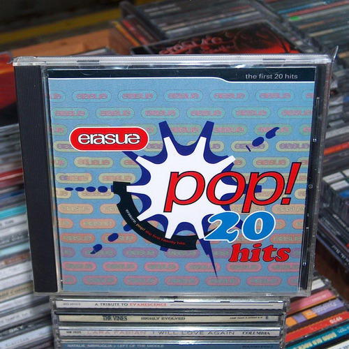 Erasure - Pop! - The First 20 Hits Cd P78