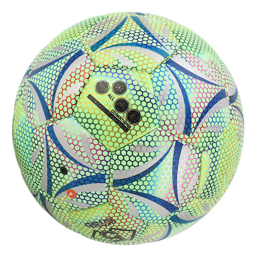 Balón De Fútbol Brillante, Tamaño 5, Bolas Luminosas Resiste