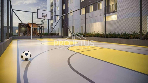 Imagem 2 de 11 de Lançamento Apto 43 M², 2 Dorm, 1 Vaga No Cond Vivaz Taboão D - 197742