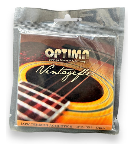 Encordado Guitarra Acústica Optima  (fabricación Alemana)
