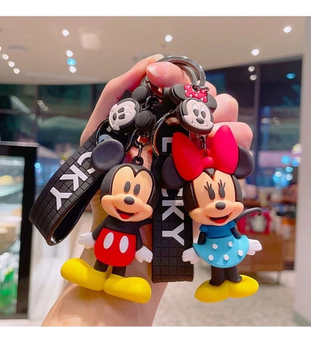 Llavero Colgante Diisney Minnie Mickey Diseños