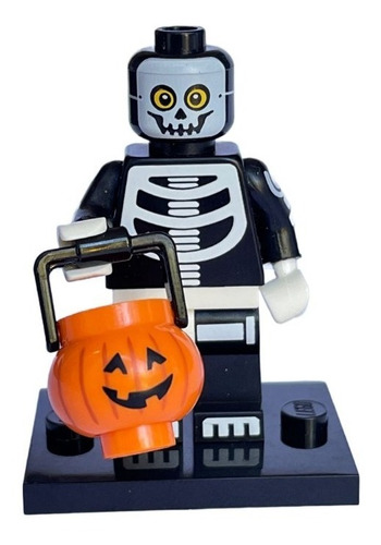 Lego Minifigura Chico Esqueleto Skeleton Guy Serie 14 71010