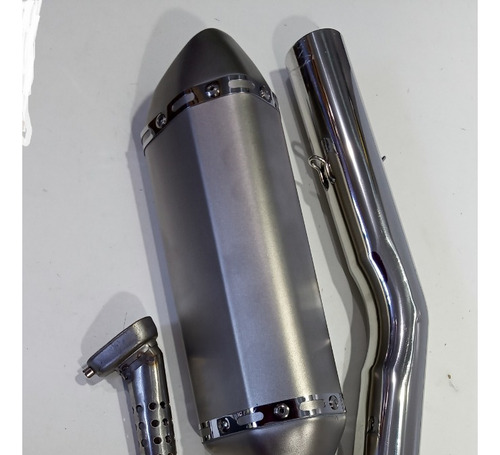 Ponteira Esportiva Tiger 800 Triumph Inox