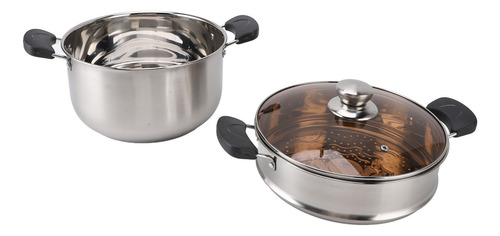 Cesta De Vapor Para Olla De Sopa, Doble Capa, Fenólica Espes