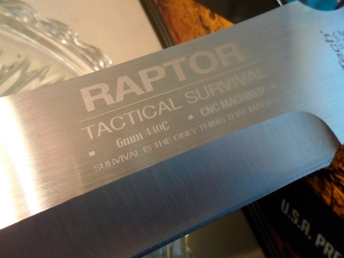 Cuchillo Bowie Full Tang Mtech Xtreme Raptor Mx-8070 Ss440 C