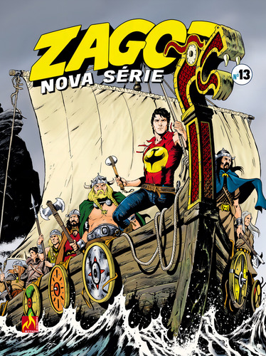 Zagor Nova Série - Volume 13, De Rauch, Jacopo. Editora Mythos Editora, Capa Mole Em Português