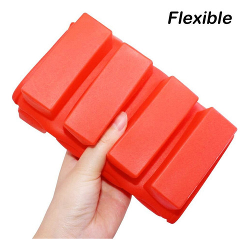 Alta Calidad Juego De 3, 12 Cavidades Moldes Rectangulares