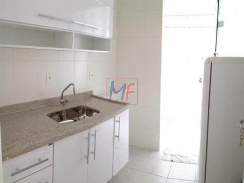 Imagem 5 de 8 de Ref: 2030 - Excelente Apartamento No Bairro Fundacao, Fácil Cptm São Caetano E Av. Do Estado Com 2 Dorms (1 Suíte), Armários, 2 Vagas. - 2030