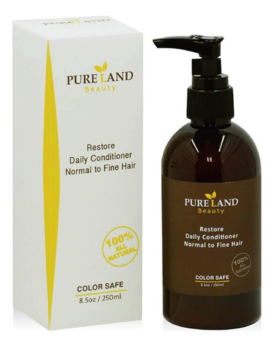 Pureland Beauty Restore Daily - Acondicionador 100% Natural,