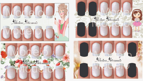 10000 Cartão Para Adesivos De Unhas Personalizados