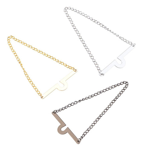 Tyb 3 Piezas De Cobre, , Cuello, Plata, Negro, Barra,