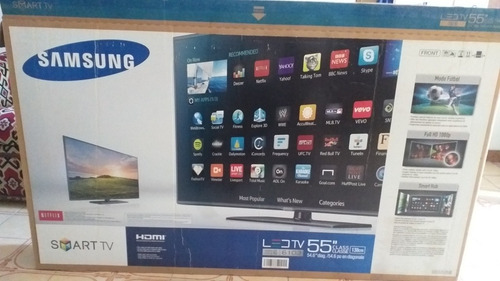 Imagen 2 de 7 de Tv Samsung De 55 Pulgadas Serie 6 Modelo 6103