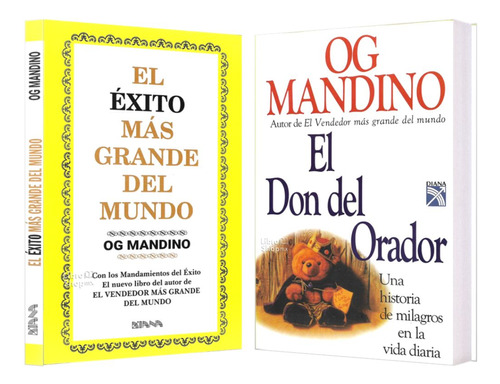 Og Mandino: El Éxito Más Grande Mundo + El Don Del Orador