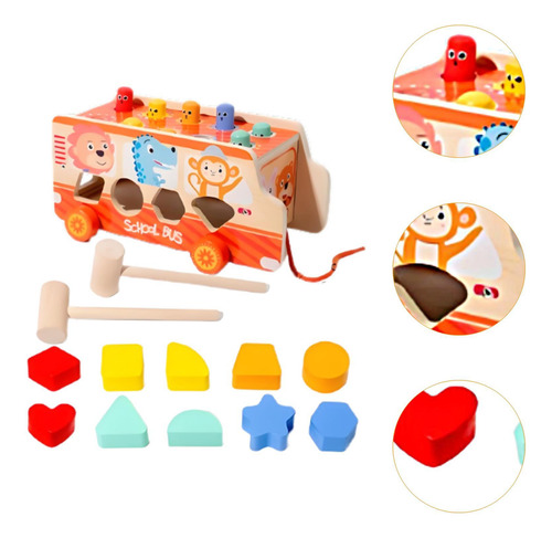 Juguete Montessori Para Bebés, Juguete De Desarrollo