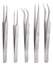 Comprar 5 X Pinza Brusela Vetus Electronica Antiestatica St Acero