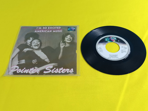 Acetato Vinil Pointer Sisterns Im So Excited 45rpm