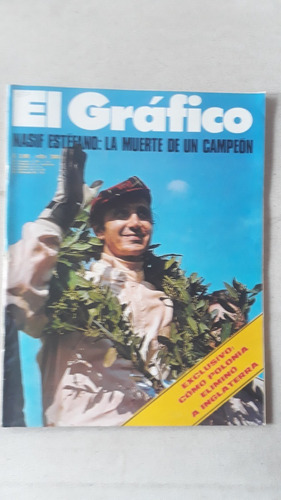 Revista El Gráfico Nº 2820 Año 1973 Nasif Estefano La Muerte