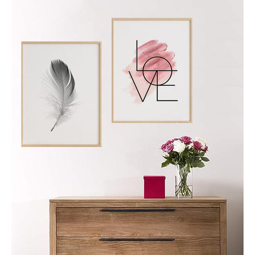 2 Conjunto De 6 Obras De Arte Para Decoración De 2 Piezas