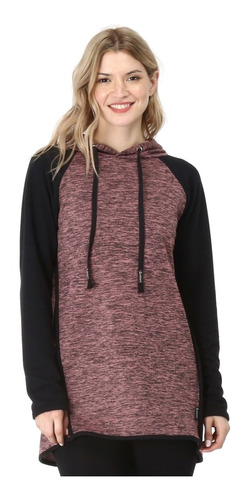 Outlet Buzo Hoodie Mariela Rústico Invisib  - Aerofit Sw 