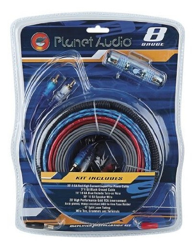 Kit De Instalación Para Amplificador De 8g - Planet Audio.