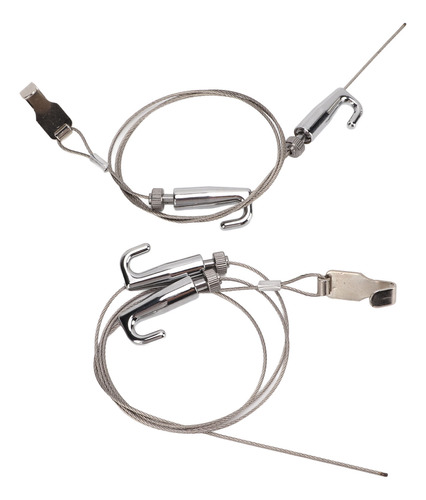 Kit De Cables Ajustables Para Colgar Cuadros, Sistema De Rie