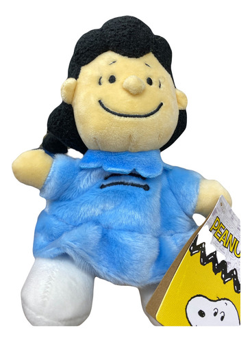 Peluches Peanuts. Línea Palm Pals. Snoopy Y Amigos Color Celeste