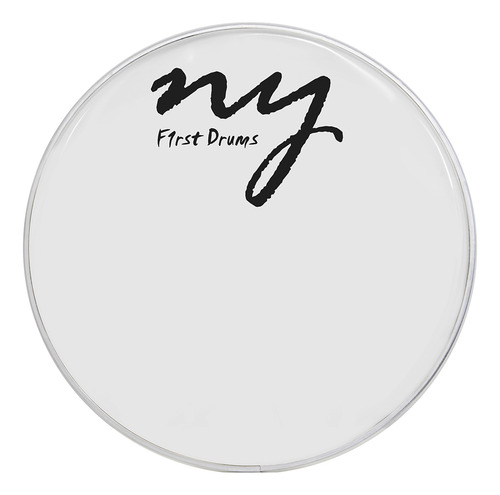 Kit 25 Peles Leitosas Translucidas Para Bateria 22 New York Cor Branco