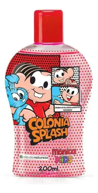 Colônia Turma Da Mônica Splash Mônica Suave 200ml