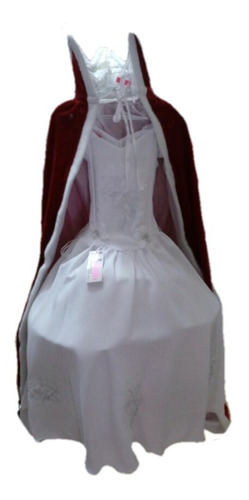 Vestido De Reina Con Capa T. 6-18 Para Niña | Envío gratis