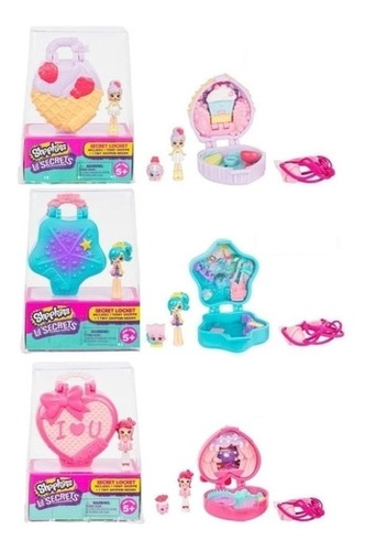 Imagem 2 de 8 de Shopkins Lil Secrets Pingente Display Com 30 Peças Dtc 5088