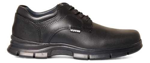 Zapato Escolar Negro Piel Niño Yuyin 23281 Gnv®