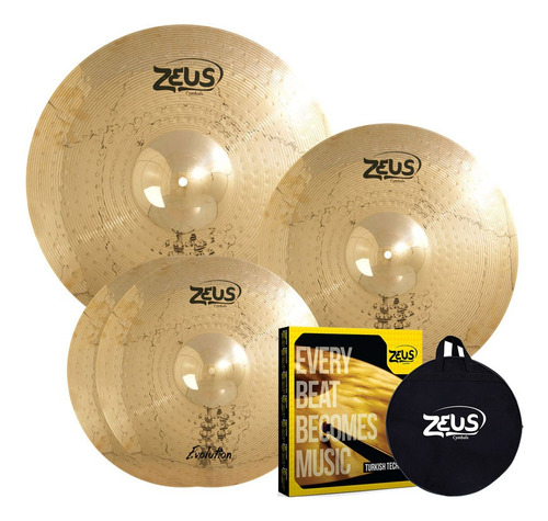 Kit De Prato Zeus Evolution B10 Set C 14 16 20 Bag